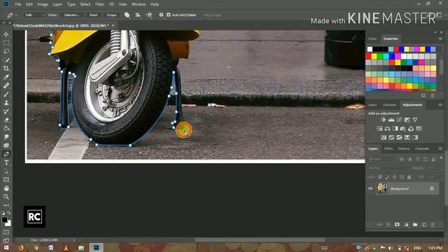 How to Blur the Background in Photoshop | using pen tool | by Rohit Creation смотреть онлайн