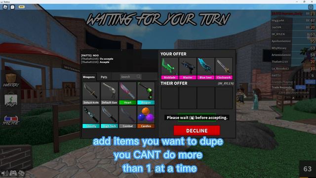 NEW! MM2 Weapon Dupe Glitch 2023 Download In Description