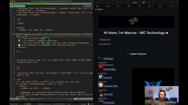 Como crear un perfil de GitHub como un pro (Readme) | MC Technology смотреть онлайн