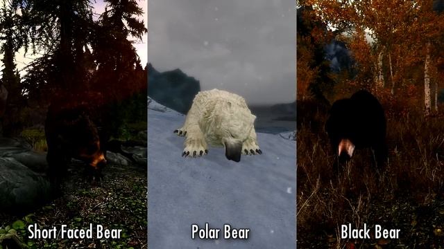 Skyrim Mod: Animallica - Skyrim Wildlife Overhaul смотреть онлайн