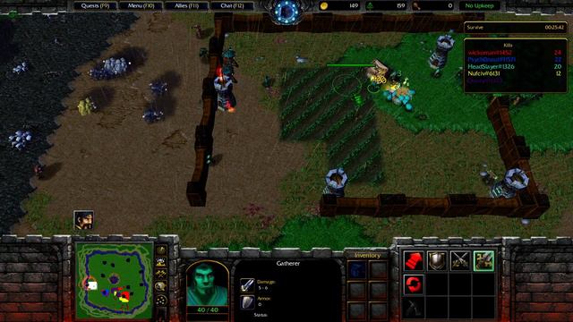 Warcraft 3 TFT - Zombie Defense #1 смотреть онлайн