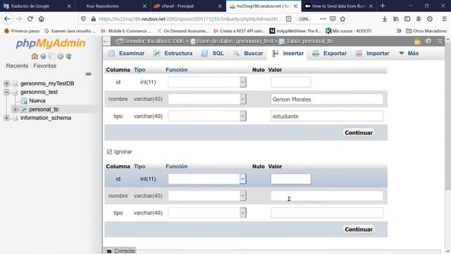 Flutter MySQL 1:conectar base de datos en Cpanel y PhpmyAdmin смотреть онлайн
