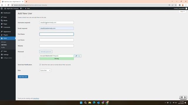 How to Add a User to Your WordPress Website смотреть онлайн