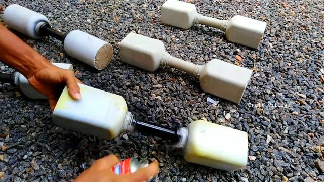 Easy Way To Make Dumbbell Weights At Your Home | Homemade Dumbbell Weights смотреть онлайн