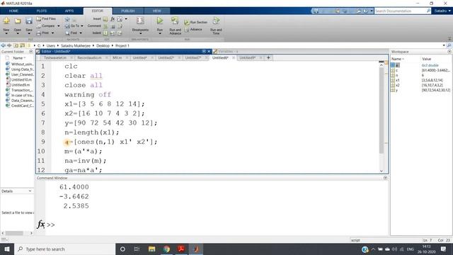 Multiple Linear Regression from Scratch (without using built-in functions) смотреть онлайн