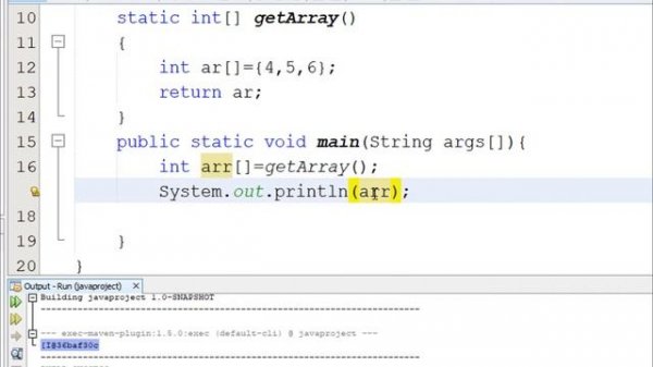 #027 [JAVA] -  Passing Arrays to Methods