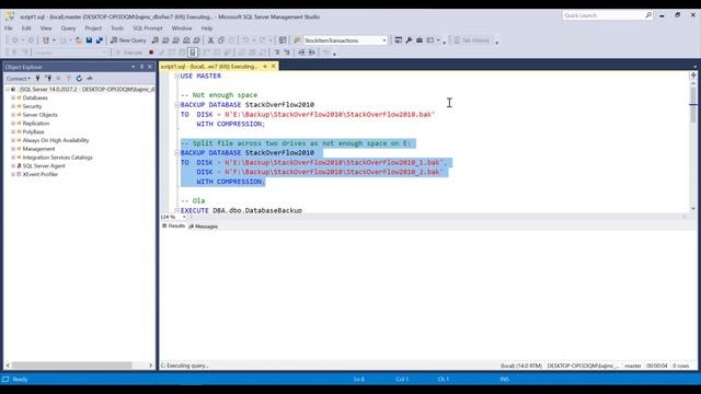 When and how should I stripe SQL Server database backups смотреть онлайн