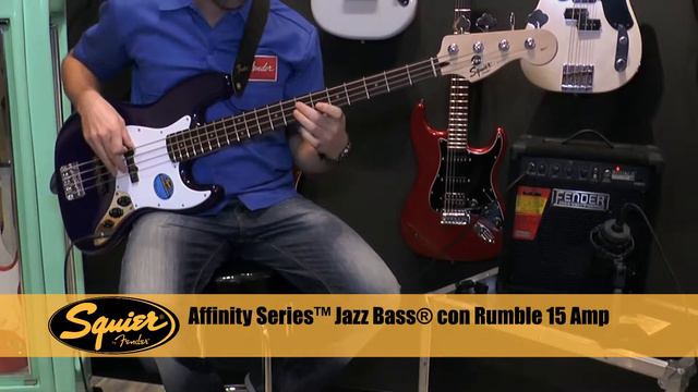 Affinity J Bass con Rumble 15 Amp смотреть онлайн