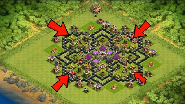 (HINDI) I CREATED A MONSTER! | TH 8 Anti 3 Star Defense war Base in Clash of Clans смотреть онлайн