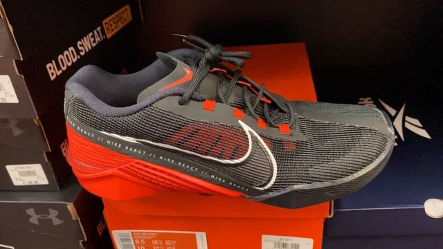 Nike React Metcon Turbo (Black/Chile Red/Magic Ember/White) смотреть онлайн