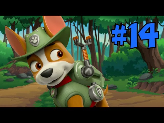 Щенячий патруль мегащенки #14 серия ? На помощь друзьям | Трекер в джунглях на канале MiniMax