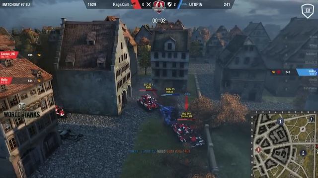 World of Tanks - WGL - Top 5 EU Highlights Week 4 смотреть онлайн