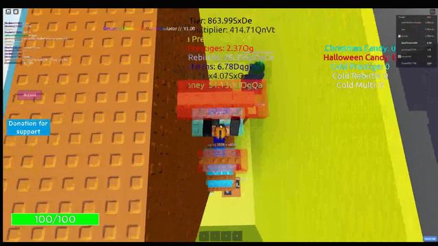 Beyond Difficulty Button Simulator Class -1 ~ eRRoR Chain смотреть онлайн