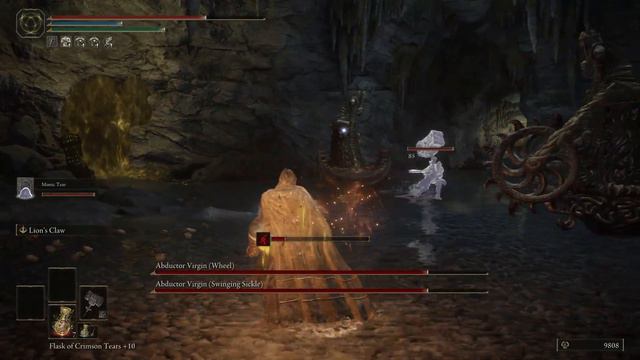 Elden Ring - Abductor Virgin X2 (Wheel And Swinging Sickle) (Volcano Manor)