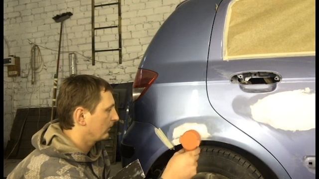 Как быстро шпаклевать. Подготовка Hyundai Getz смотреть онлайн