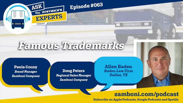 Ask The Zamboni Experts Podcast EP# 063: Famous Trademarks смотреть онлайн