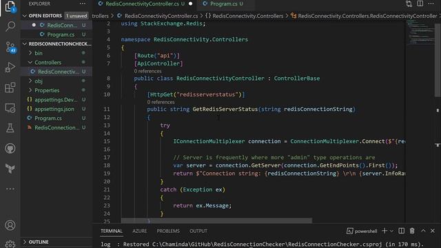 Redis Cache Connectivity Tester смотреть онлайн