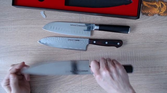 Samura DAMASCUS Chef šėfo Peilis. Samura DAMASCUS Chef Knife. Samura DAMASCUS нож поварa. SD-0085