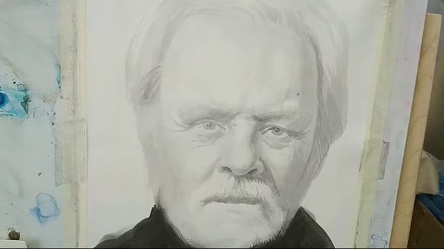 Мастер-класс Акварель Портрет. смотреть онлайн