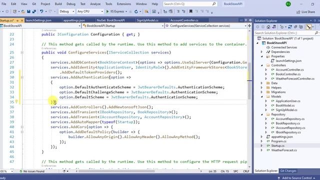 #102: Install and Configure JWT in Asp.Net Core Web API Application смотреть онлайн