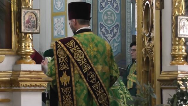 Троица, начало всенощного бдения 2021 смотреть онлайн