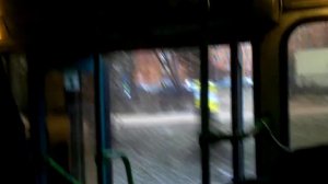 не закрыл двери автобуса