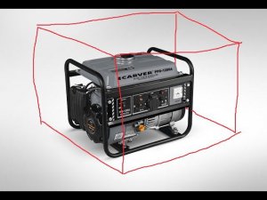 Самодельный ящик для генератора.