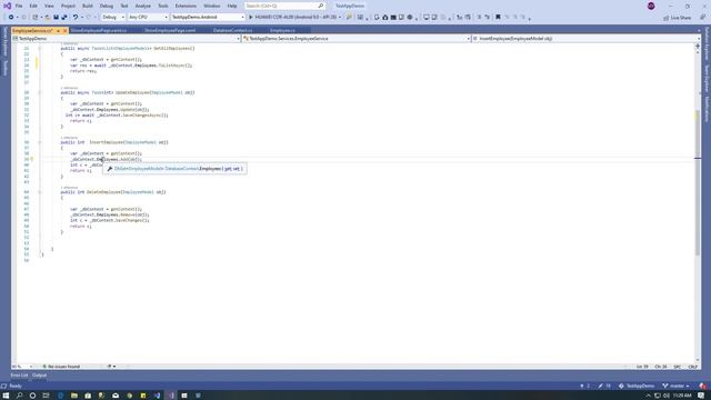 Xamarin CRUD operation using SQLite (EntityFramework) смотреть онлайн