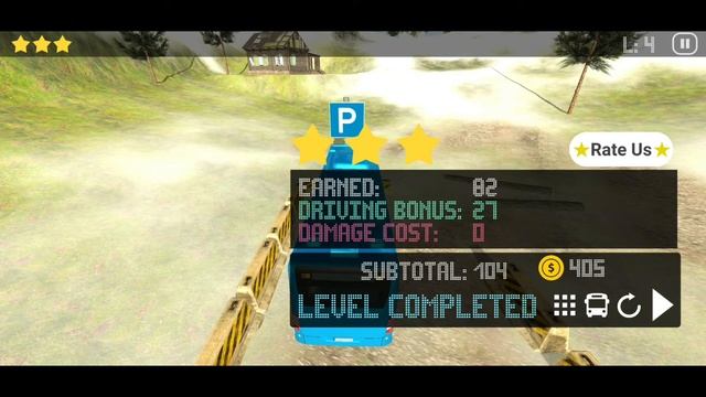 Bus Parking Offroad - Bus Driving Simulator 2022 - New Android Gameplay смотреть онлайн