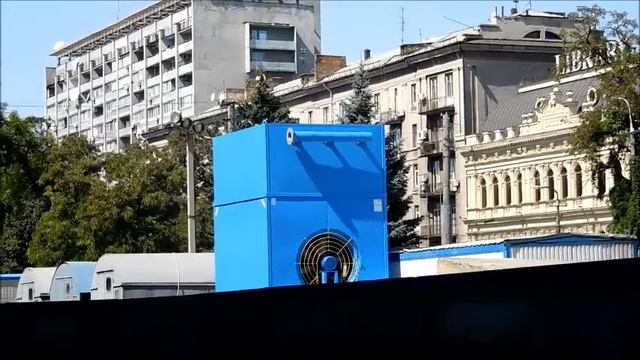 Работающая градирня? - Днепр, 21.08.2017 смотреть онлайн