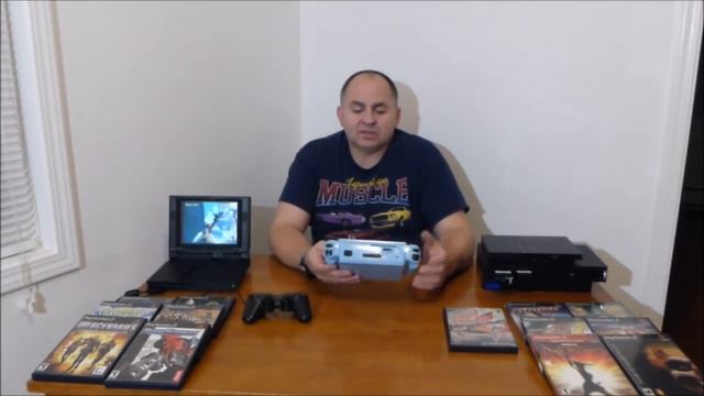 Обзор моей самодельной портативной консоль Sony PlayStation 2 PS2. часть 1 смотреть онлайн
