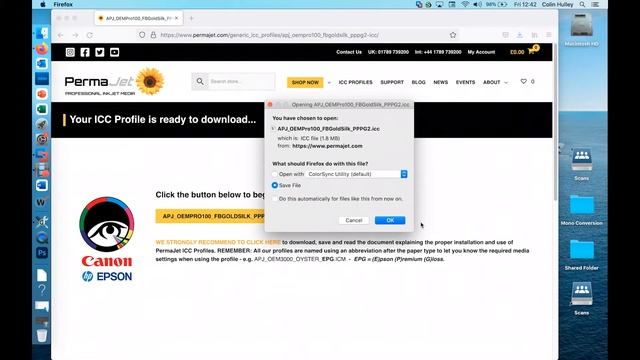 How to Install an ICC Profile on a Mac смотреть онлайн
