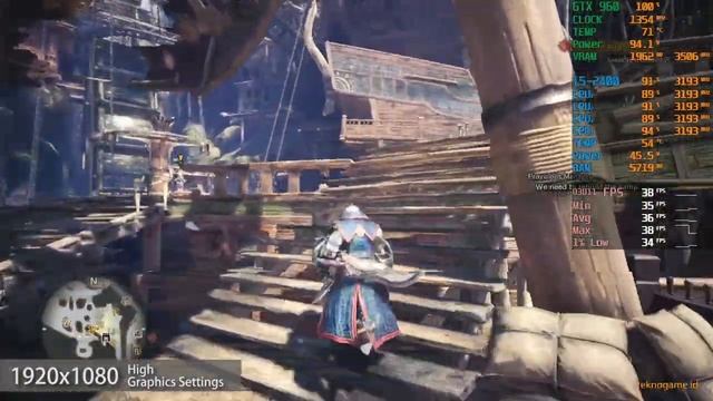 Monster Hunter World: Iceborne | GeForce GTX 960 | Intel Core i5-2400 смотреть онлайн