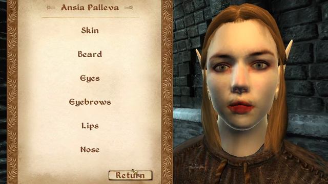 The Elder Scrolls IV - Oblivion, Female Wood Elf Character Creation Formula (No Mod,Vanilla) смотреть онлайн