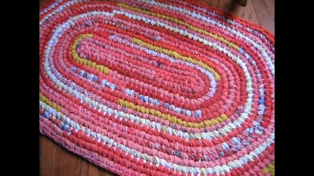 Rug Ideas From Old Things. Идеи ковриков сделанных из старых вещей. смотреть онлайн