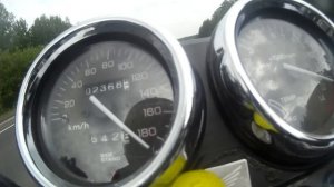 Honda CB400 SF Разгон и максимальная скорость