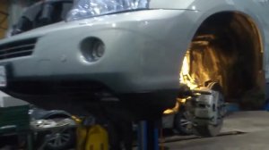 Lexus RX 400H замена сайлентблоков со снятием рычагов