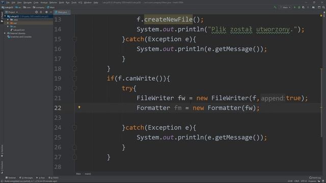 33. Kurs Java dla początkujących - Zapis do pliku (File) смотреть онлайн