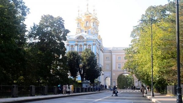 Екатерининский Дворец, Главный вход / Сatherine palace, Main Entrance