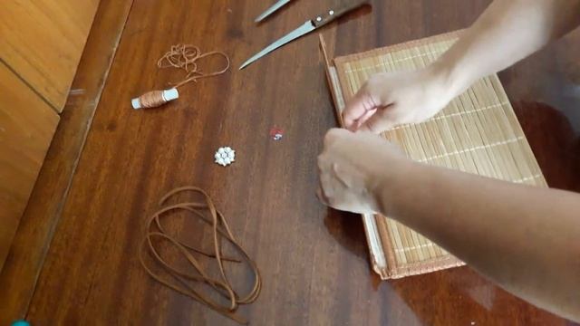 Сумка из бамбуковой салфетки/бамбукли салфеткадан сумка