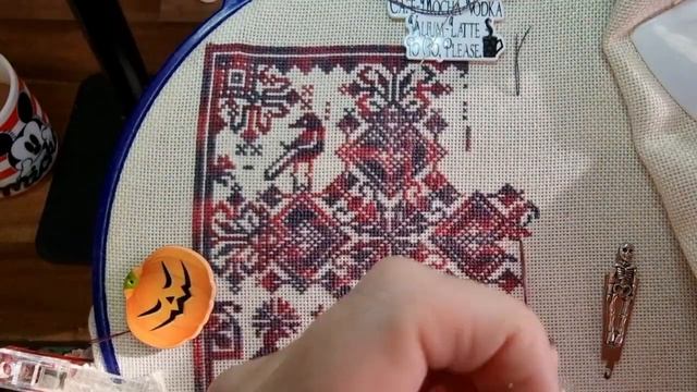 DDs WIP'n'Chat BookTube Stitch With Me #42 | Pandemic By Long Dog Samplers #WithMe