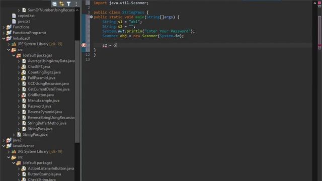 java program to check password using string ,#coding #programming #java #fun #javaexample смотреть онлайн
