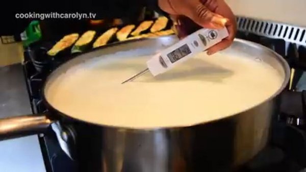 THE BEST RICH HOMEMADE EGGNOG RECIPE - COOKED METHOD | Holiday Series | Cooking With Carolyn