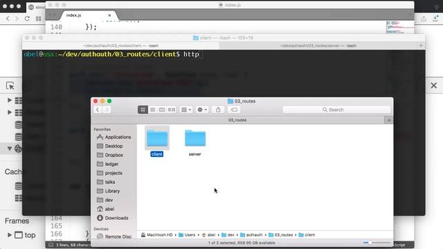 Authentication - Express Router - Authenticated Routes смотреть онлайн