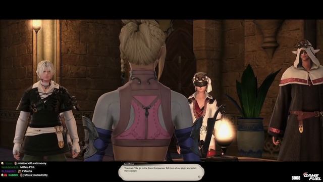 Esfand meets Lady Amandine in Haukke Manor | Final Fantasy XIV Best Moments смотреть онлайн