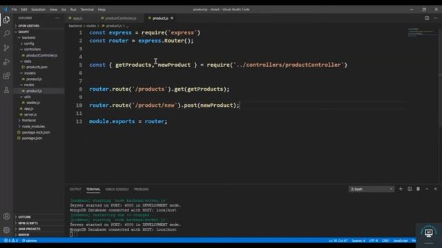 React js Tutorial # 13 | Get Get Single Product for ecommerce site | Adding Products Resource смотреть онлайн