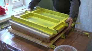 Улей из ппу своими руками (отливка крыши).