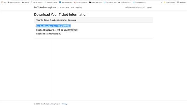 Full Scratch Project Bus Ticket Booking ASP.NET CORE | Part-1 смотреть онлайн