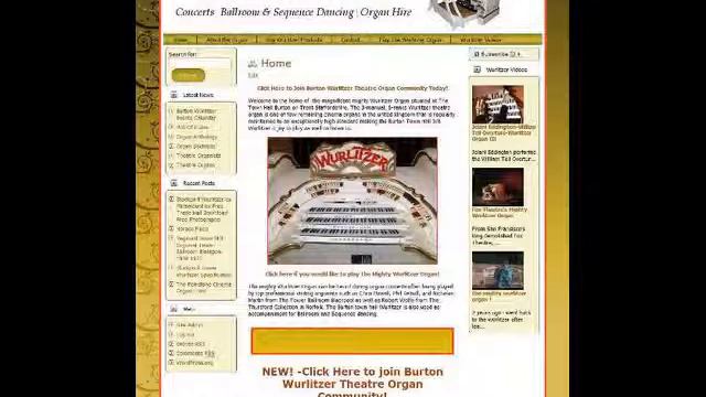 Reginald Dixon Blackpool Wurlitzer Marches Tower Balloom Wurlitzer смотреть онлайн