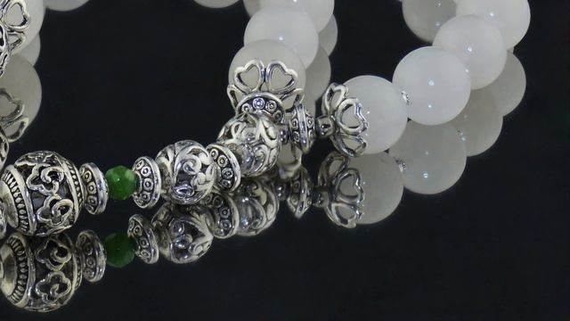 Мусульманские четки, белый нефрит и хризолит смотреть онлайн